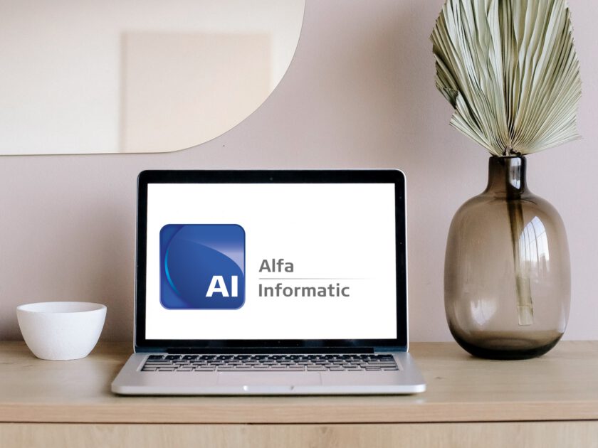 Nouveau logo d'Alfa Informatic